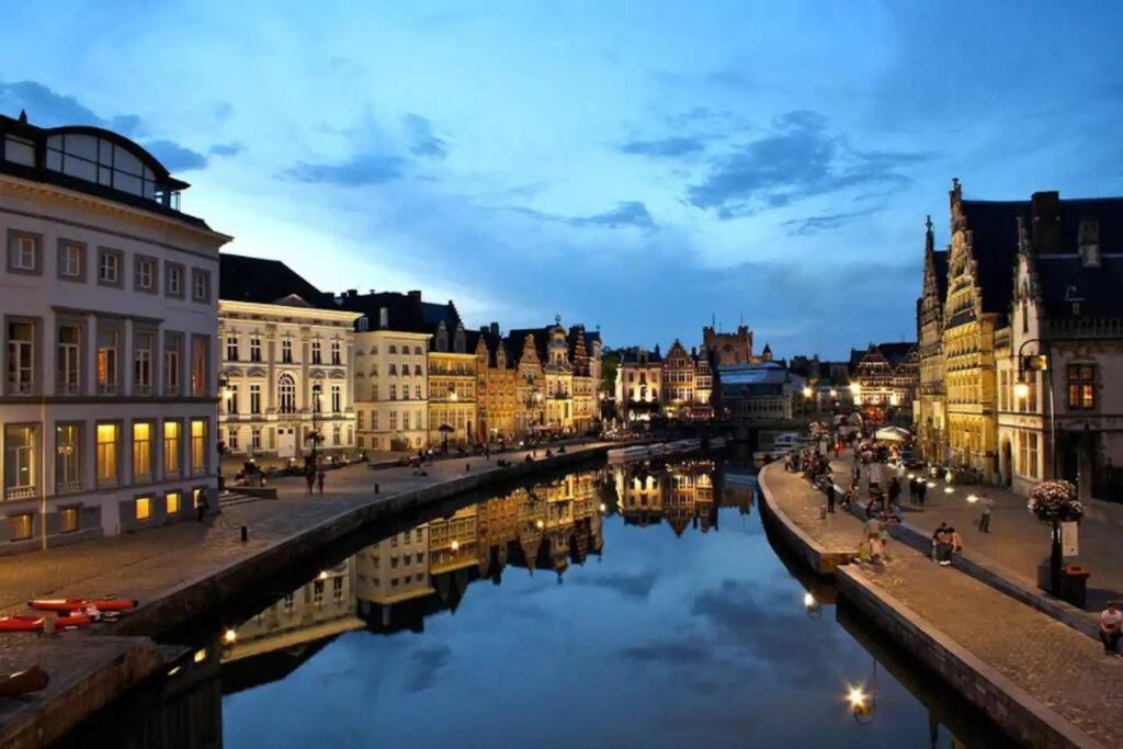 Romantic Unesco Medieval House In The City Center Gent Dış mekan fotoğraf